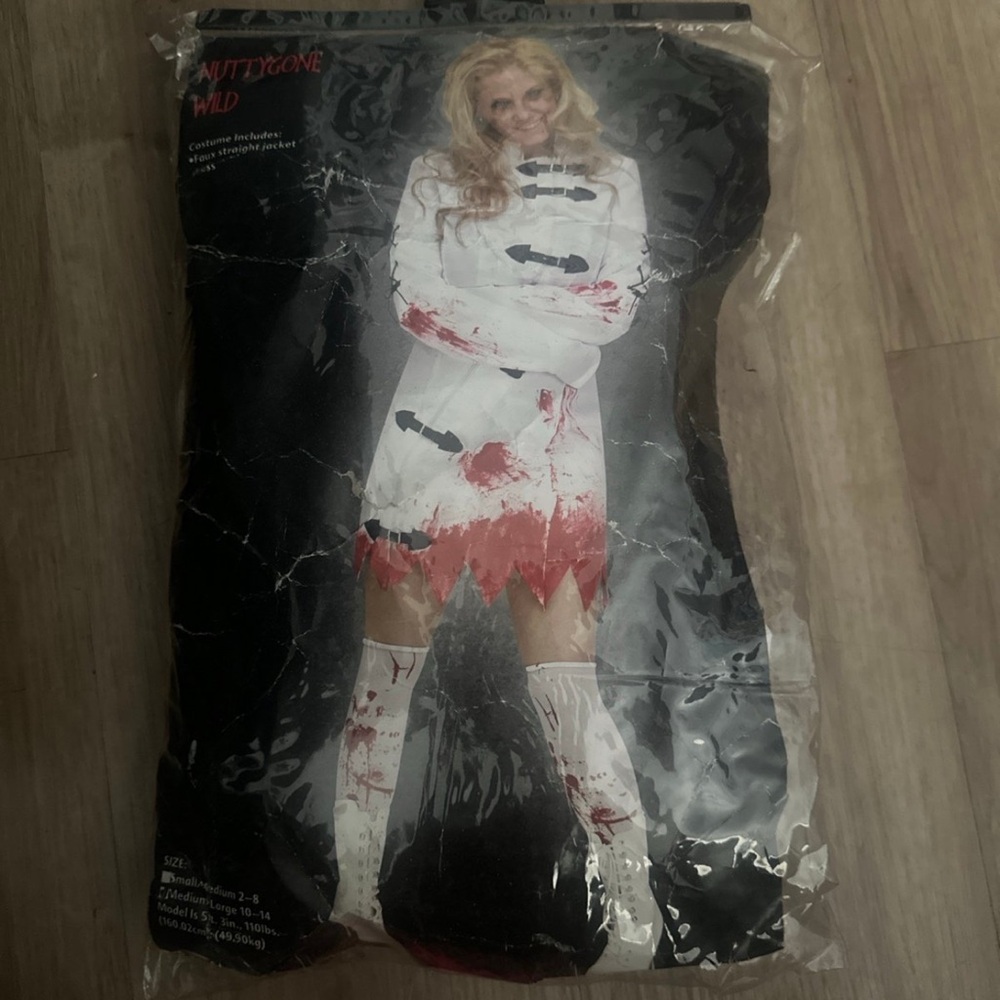 White and Red Costume Dress